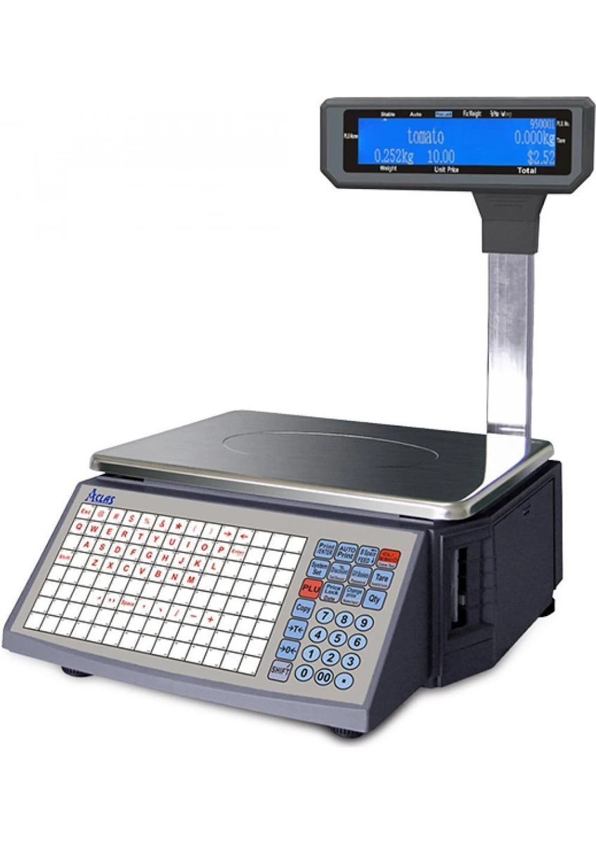 Aclas Ls2 M3, Pole Type, Rectangular 64*384LCD, 15KG, ETHERNET+RS232