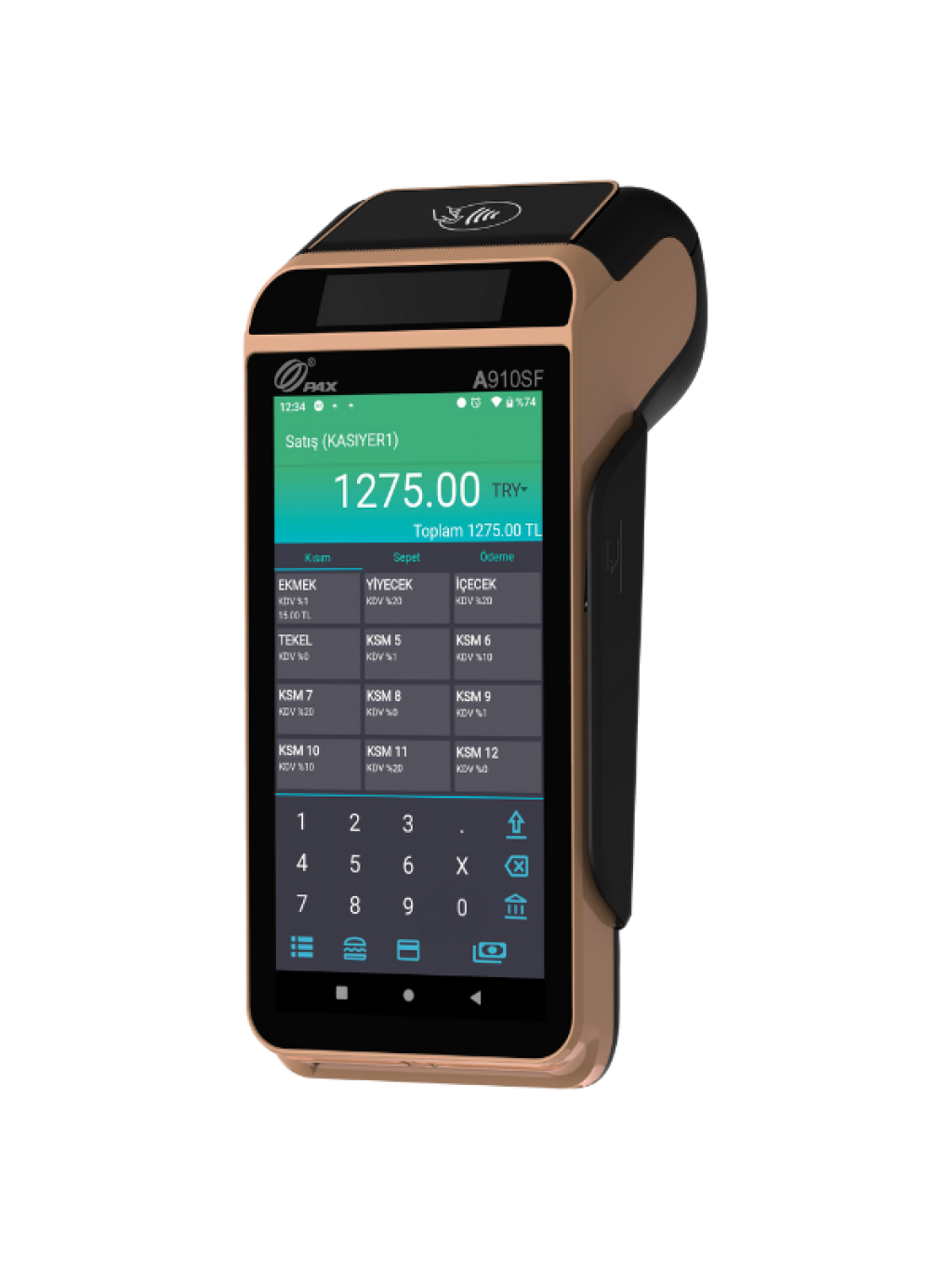 PAX A910SF Android YazarkasaPOS