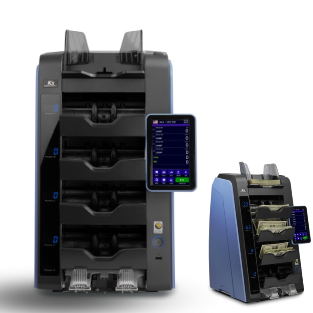 Kisan K5 4+1 Fitness Sorter Profesyonel Para Sayma Makinesi