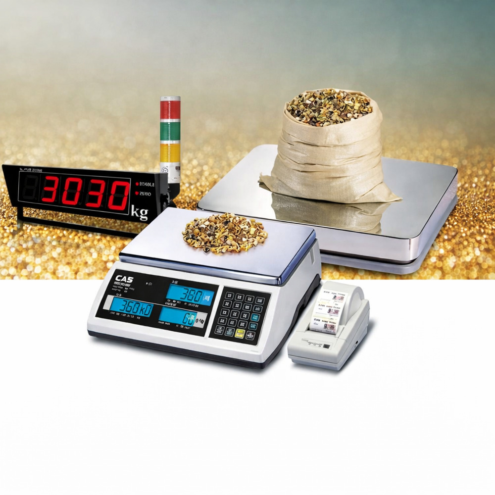 Cas EC-II Sayım Terazisi 6 Kg  0,2 Gr