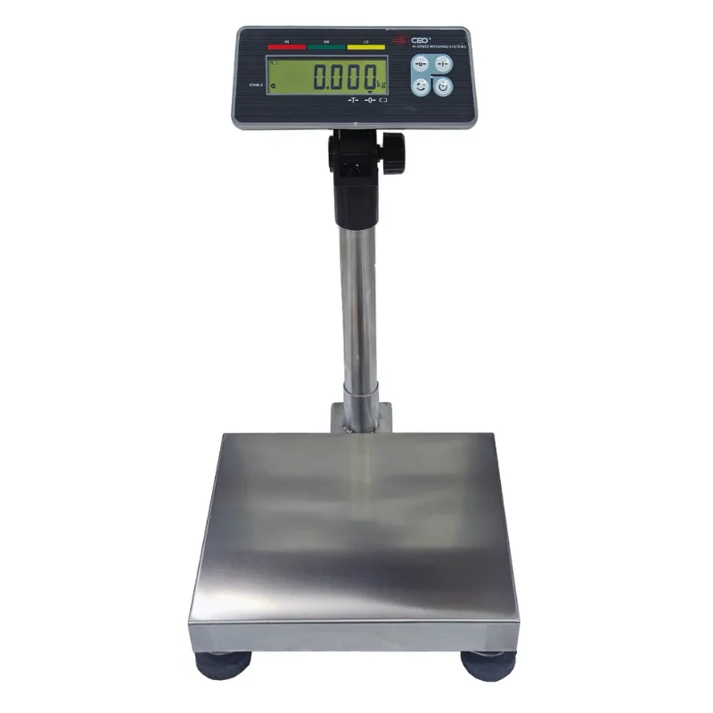 CEO CDP-WS/PS Boyunlu Full Paslanmaz Platform Terazi – IP69K, 30×30 cm
