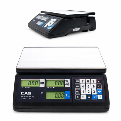 Cas Er Jr Set üstü Terazi 15 Kg Pc Bağlantılı