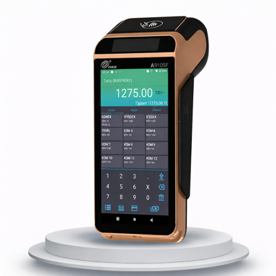 PAX A910SF Android YazarkasaPOS + S210 Pinpad +B910sf İletişim ve Şarj Ünitesi