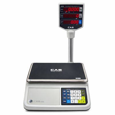 Cas PRII 30 EP Led  Fiyat Hesaplamalı Terazi 30 Kg Boyunlu