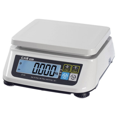 Cas SW Akülü Çift Gösterge (6 Kg) 1 Gr Tartım Terazisi